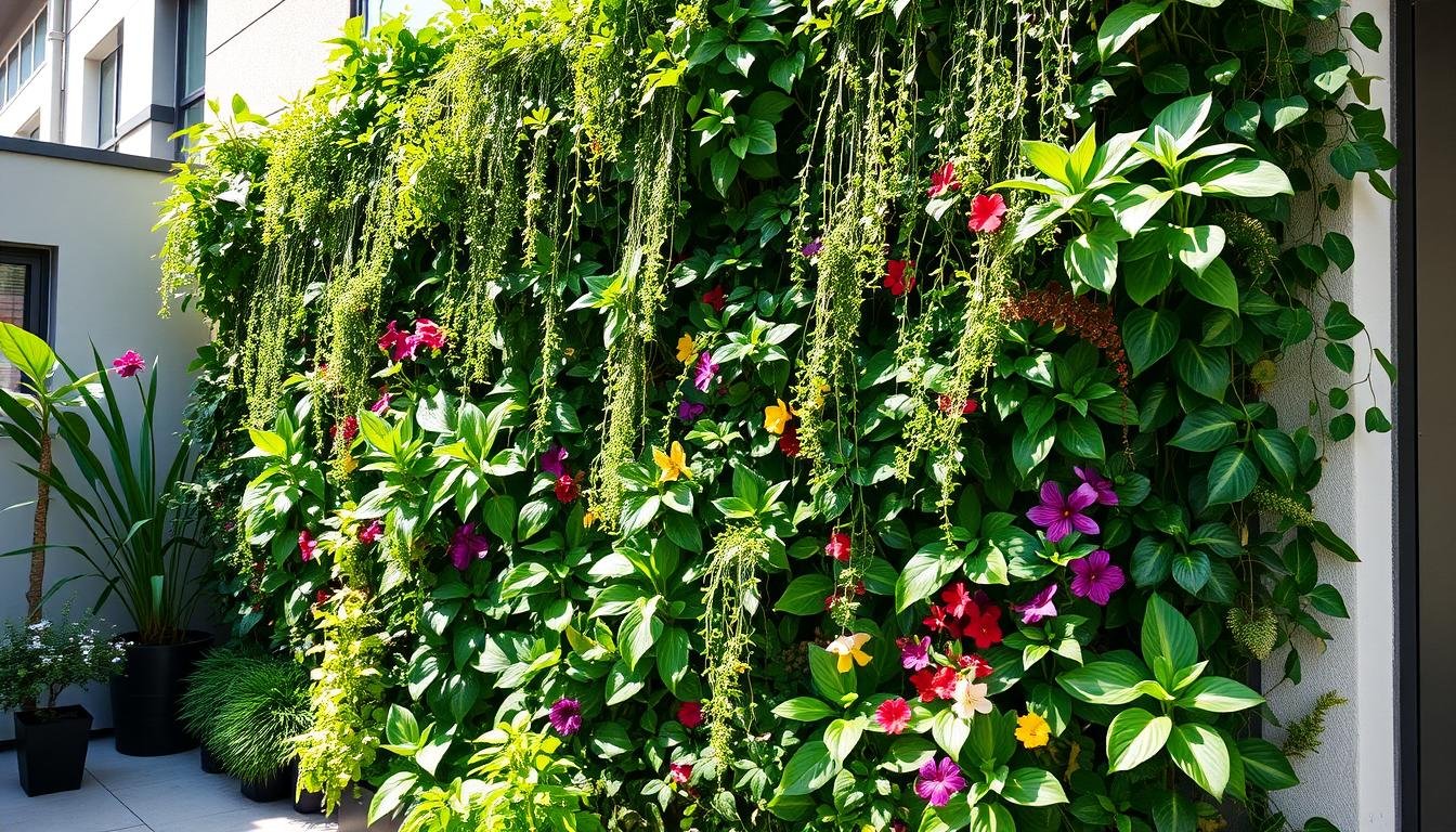 Jardim vertical em apartamento