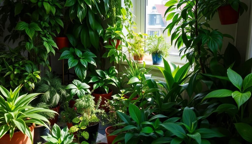 Plantas ideais para jardins em apartamentos com baixa luminosidade